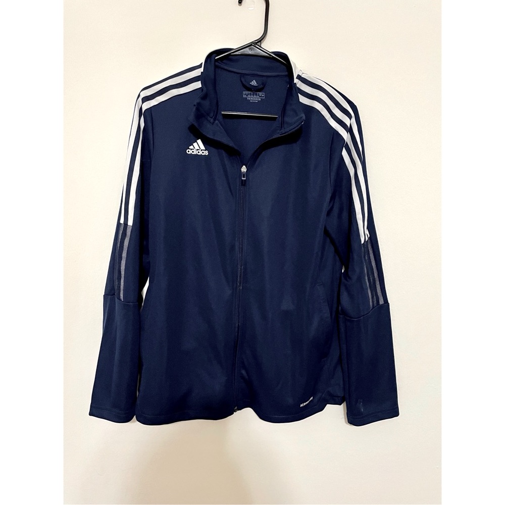 Adidas Track Jacket - Navy Blue